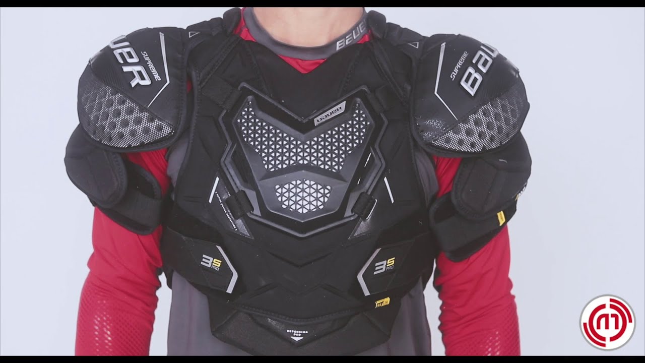 Bauer Supreme 3S Pro Senior Hockey Shoulder Pads YouTube