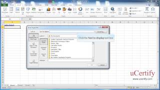 Inserting And Editing A Hyperlink In A Worksheet