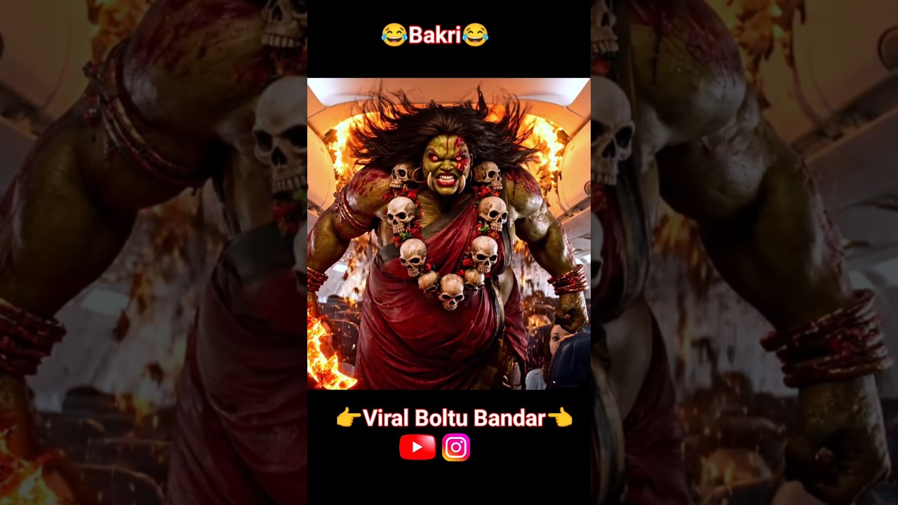 Bandar ka mummy gussa ho gayi 😂🤣 Funny Monkey Video 