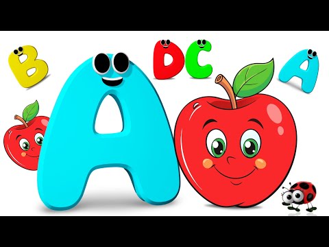 A to Z Phonics Song 🌈 | ABC Alphabet Rhymes | Toddler & Preschool Nursery rhymes| A for Apple 🍎