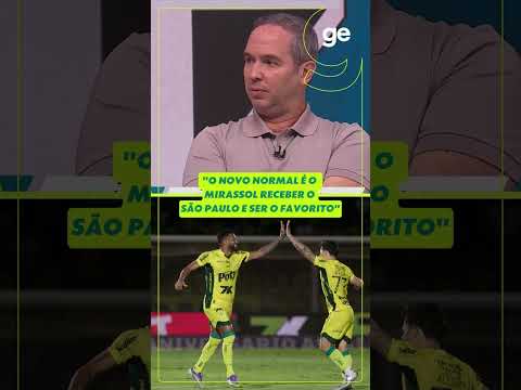 RIZEK E CAIO RIBEIRO COMENTAM VITÓRIA DO MIRASSOL SOBRE O SÃO PAULO | #shorts | sportv