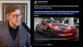 Tesla Laid Off Its Entire Growth\/Advertising Team | Ads Too Generic | Redesigned Order Page | LG