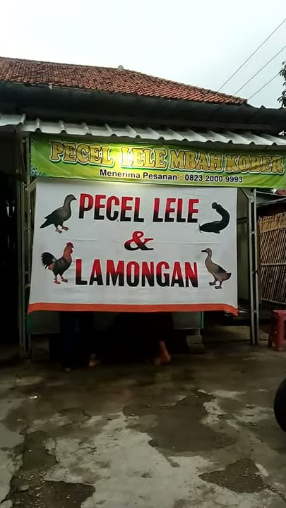 Pecel Lele Mbah Kober - Di Sumber Kab. Cirebon