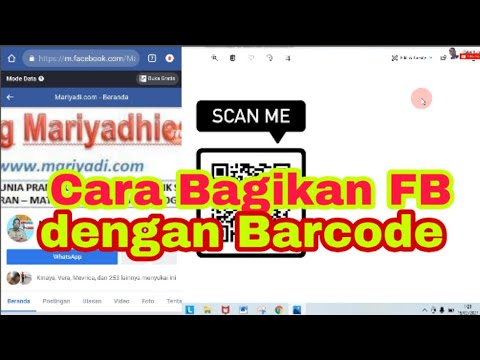 Cara Membuat QR Code Facebook