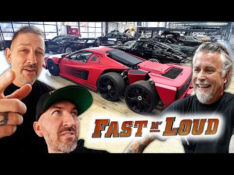 RICHARD RAWLINGS BUILT A 6×6 FERRARI! World's ...
