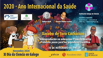 Proxecto XeoClip. Primeiros pasos para ser un youtubeiro científico