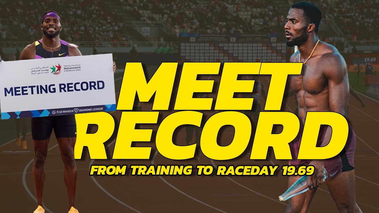 Kenny Bednarek Runs 19.69! Meet Record in Morocco | Full BTS Vlog