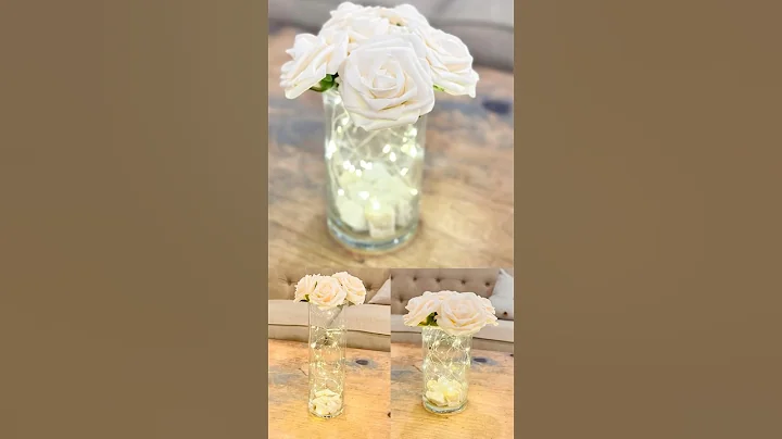 Fairy Light Centerpieces #diy #weddingcenterpiece #dollartree #shein