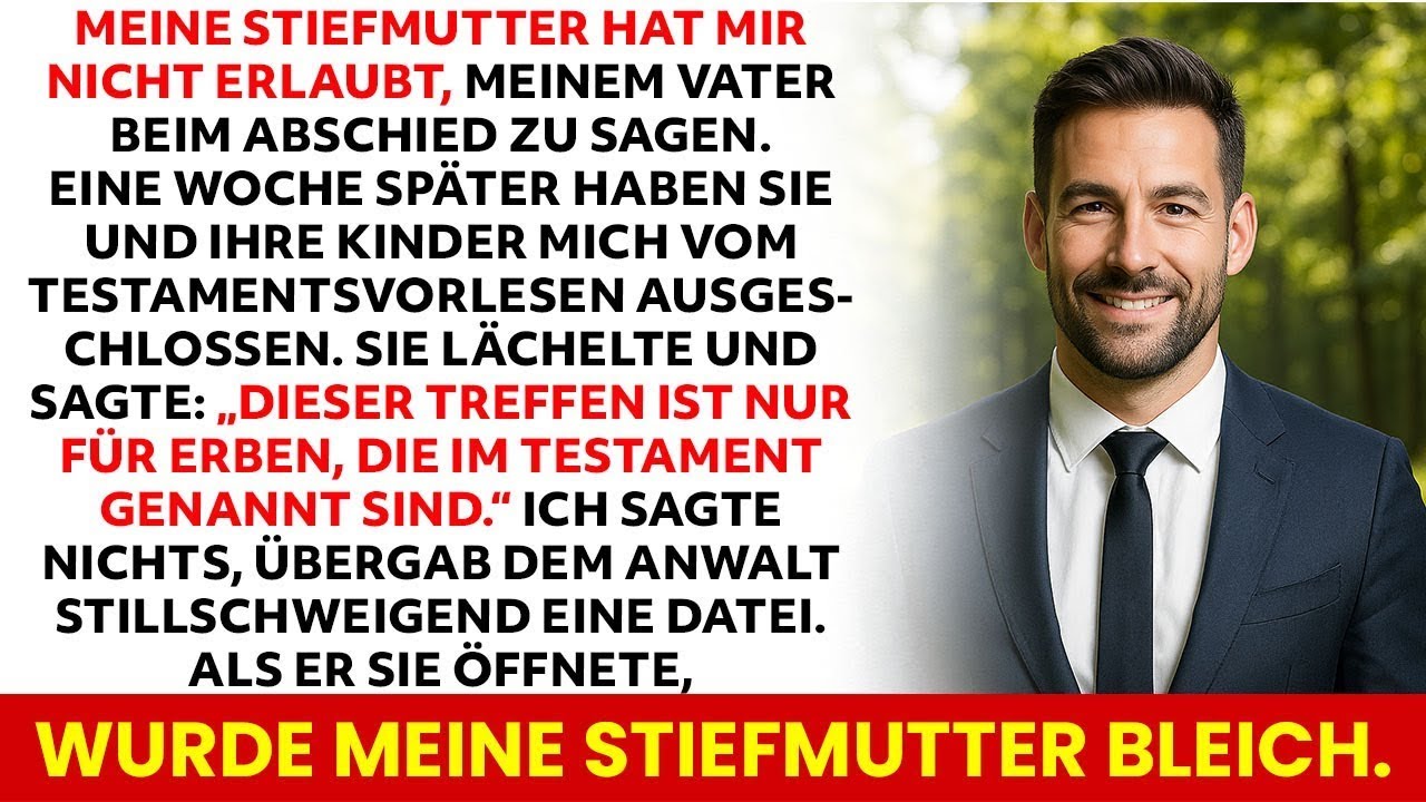 Meine Stiefmutter verschwieg mir Papas Testament – doch ich zeigte dem Anwalt das echte!!