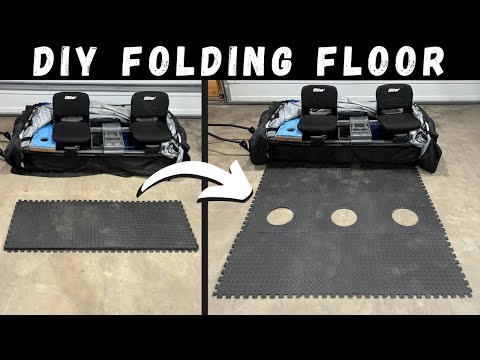 QUICK & EASY Ice Shack Floor - Flipover Ice Shelter Modifications & Accessories
