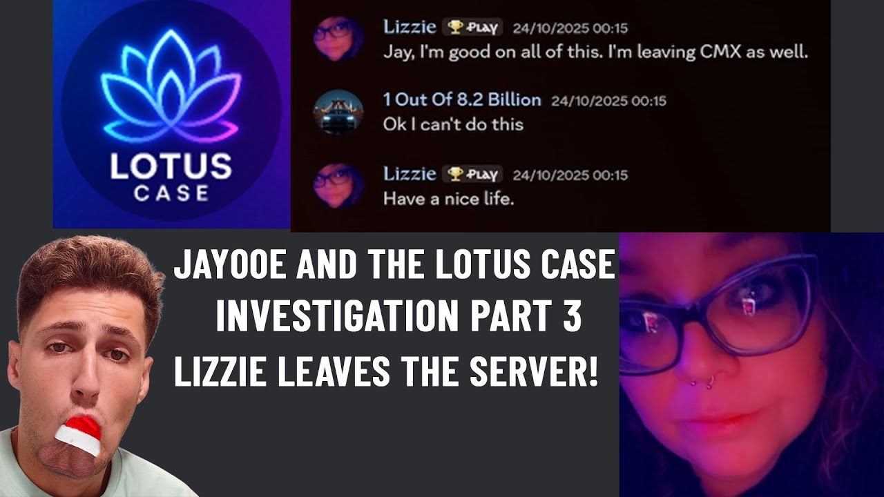 Jay00e CMX Chat The Lotus Case Investigation Part 3 "Lizzie Leaves the Server"