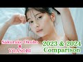 Sakurako Okubo YOASOBI “Idol” 2023 & 2024 Comparison