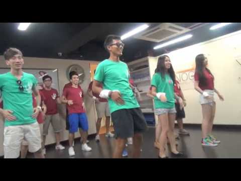 HKU CDP ocamp fire dance 2014