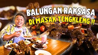 MAKAN TENGKLENG PORSI MONSTER !!! YANG DATENG KESINI RAME TAPI GAK MAKE ANTRI SAT SET CEPET !!