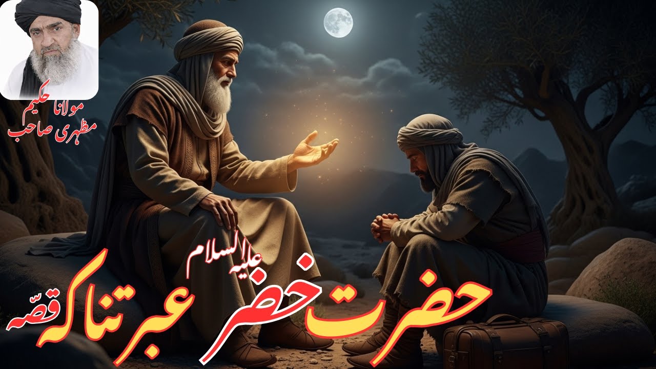 Pashto Bayan | Molana Hakeem Mazhari Sahib | Hazrat Khizar (A.S) Qissa | Ambiya Ki Dastaan |