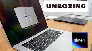 Unboxing the MacBook Air 15” M4 – Simple. Sleek. Stunning