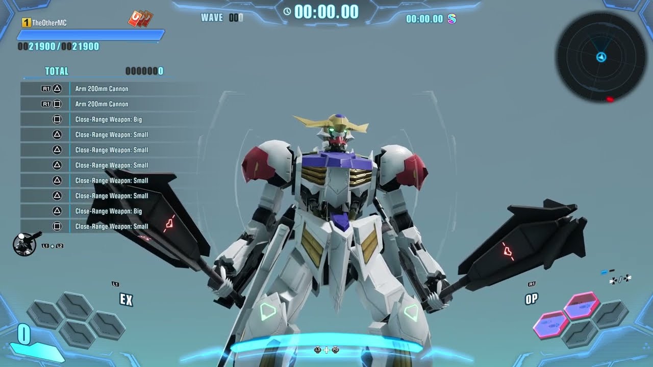 Gundam Barbatos Lupus | Every Unique Action, EX and Option || Gundam Breaker 4