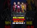 Wolverine va revenir dans avengers secret war avec spiderman et iron man ? #secretwar #spiderman