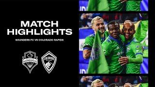 HIGHLIGHTS: Seattle Sounders FC vs. Colorado Rapids | February 26, 2023