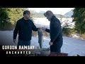 Gordon Ramsay Preps His Salmon For His Competition | Gordon Ramsay: Uncharted