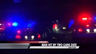 Person Dies After Being Struck by Two Cars in Dayton
