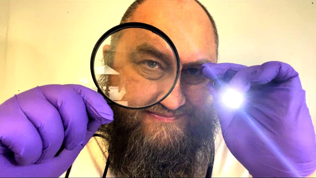 Cranial Nerve Exam ASMR | Cold And Flu Season Diagnosis