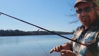 Bait fishing for stocked trout on Cape Cod