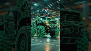 MonsterTruck#AIArt #MadMaxStyle #FuturisticVehicle #MetaAI #OffRoad #SciFiArt #ConceptCar #Shorts