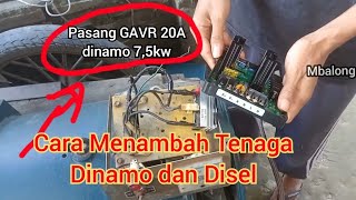 TUTORIAL PEMASANGAN AVR | VOLTAGE JADI STABIL
