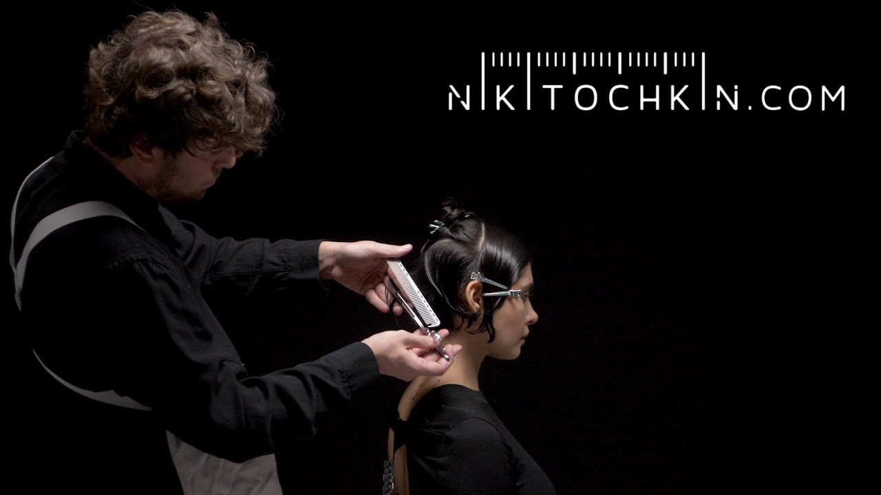 PUZZLE SHORT HAIRCUT for wavy hair PIECE 2 NIKITOCHKIN YouTube