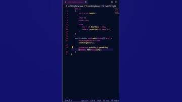 String Reverse using Recursion | JAVA | Speed Codes. #codingtutorials #java #recursion #coder