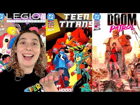 Teen Titans #1, Legion of Superheroes #1, Doom Patrol #1 - What’s The Best DC First Issue?