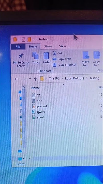 File extension | Enable or Disable file extension view