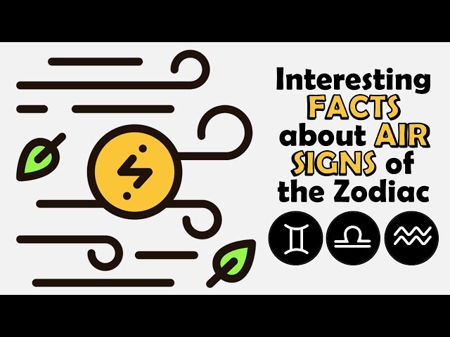 Interesting Facts about Air Signs of the Zodiac | Zodiac Talks class=