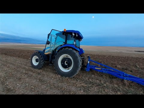 TD110 Pulluk Performansı | 5 Dekar Tarlanın Baştan Sona Sürümü | New Holland TD110D | Ünlü Pulluk