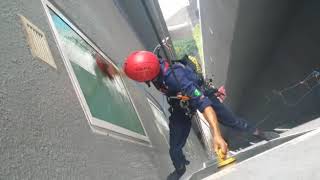 1Step Rope Access External Facade Windows Cleaning