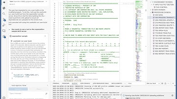 IBM Developer for z/OS on VS Code Model Context Protocol feature demo using Roo Code