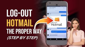Hotmail Logout 2022 | How To Logout Hotmail App | Hotmail Account Sign Out | Microsoft Outlook App