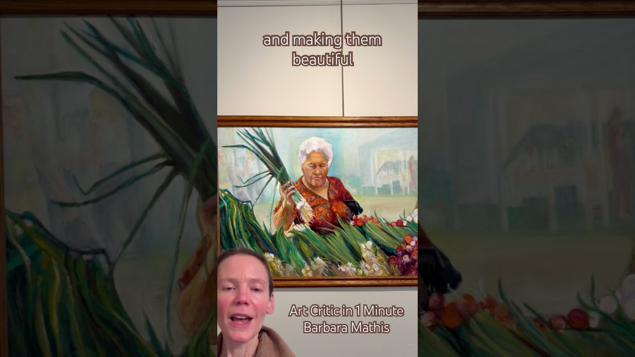 Art Critic in 1 Minute Barbara Mathis 