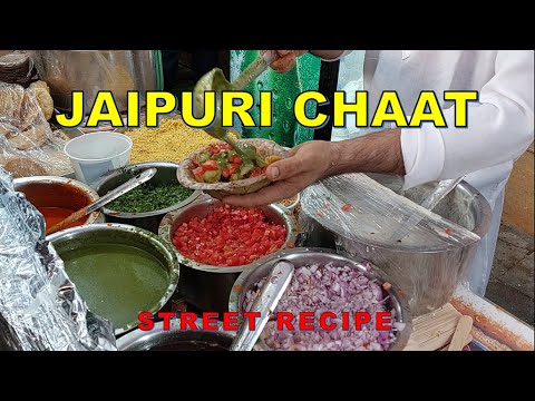 Jaipuri Chaat Chronicles: Street Food Bliss in Beautiful INDIA!-4K