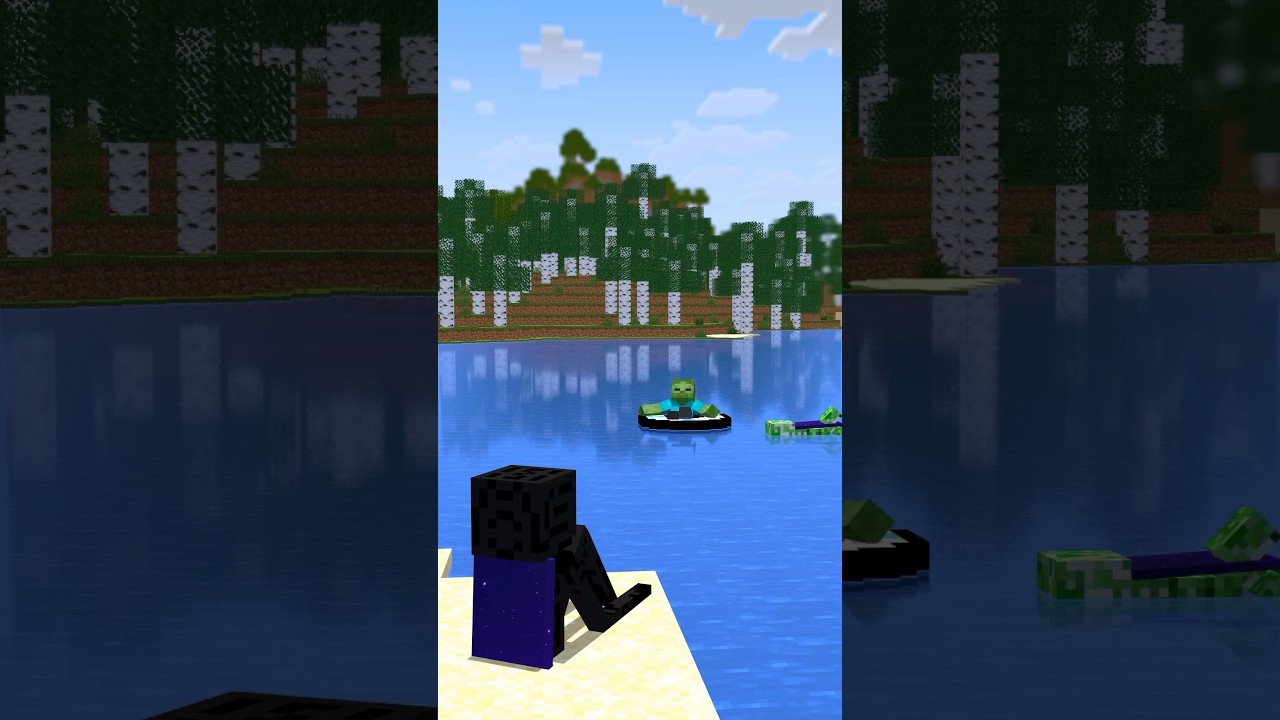 【マイクラアニメ】泳げない君へ #minecraft #minecraftanimation #マイクラ