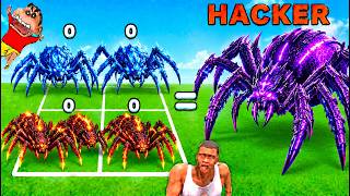 NOOB vs PRO vs HACKER in  Merge SPIDER Evolution to MAX LEVEL | PART 1