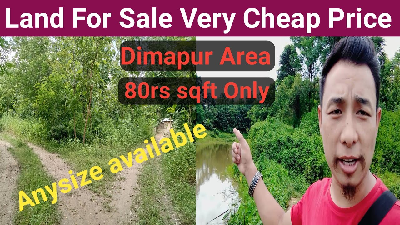 Land For Sale Anysize Available, Dimapur Area YouTube