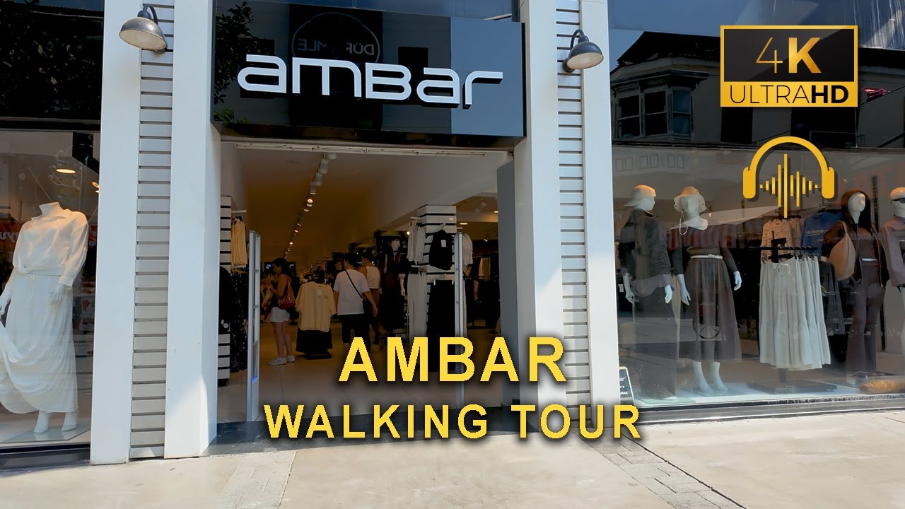 Ambar Clothing Store Walkthrough İzmir | 4K Shopping Tour Turkey | GoSee