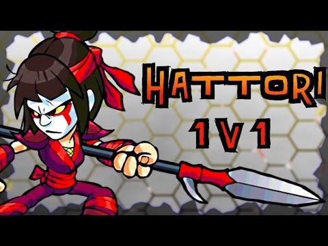 HATTORI 1v1's ♦ Brawlhalla Gameplay ♦ Teleporting FUN! - 동영상
