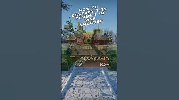 How to destroy T-72AV TURMS-T War Thunder