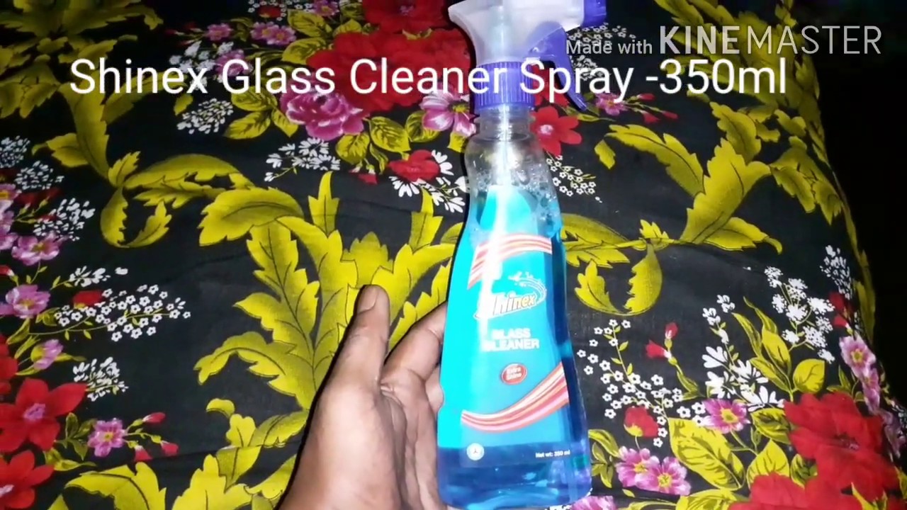 Shinex Glass Cleaner Spray... 350ml Price?? YouTube