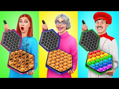 Видео: Кулинарный Челлендж: Я против Бабушки | Кухонные Гаджеты и Лайфхаки для Родителей Trend DO Challenge