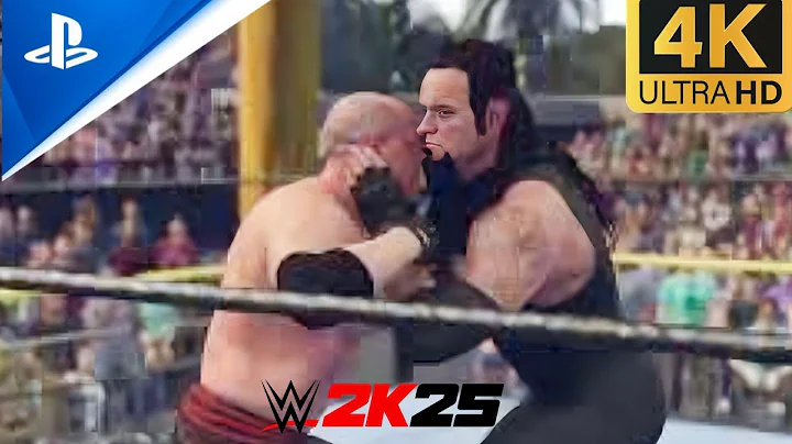 WWE 2K25 Undertaker VS Kane wrestlemania Casket Match