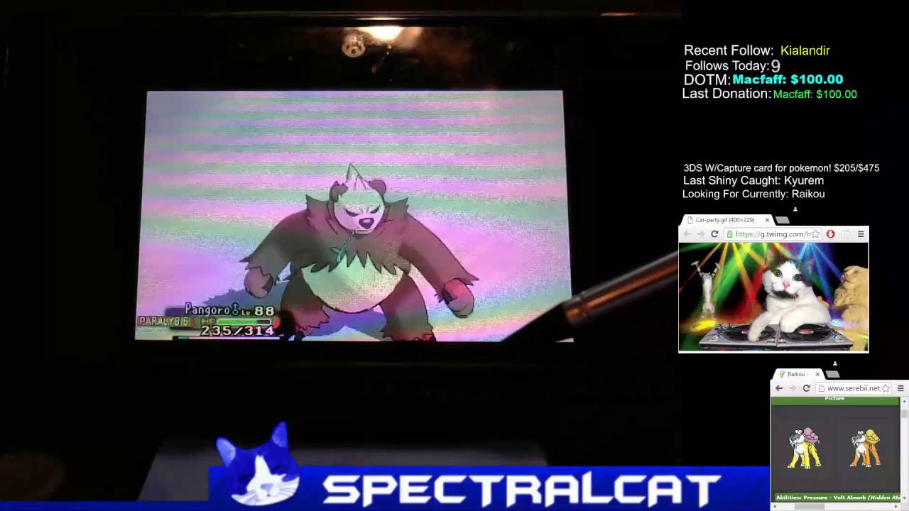 LIVE Soft Reset Shiny Raikou ORAS